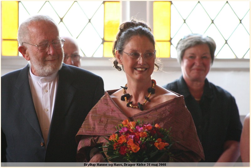 IMG_7148.JPG.  Bryllup Hanne og Hans, Dragr Kirke 31 maj 2008